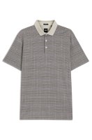 Vorschau: BOSS Poloshirt aus merzerisierter Baumwolle mit Gitter-Muster 10798720