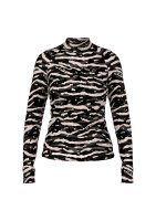 Vorschau: Marc Cain Mesh-Shirt mit Animal Print 10830113