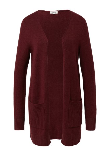 S.OLIVER Strickjacke mit aufgesetzten Taschen 10811397