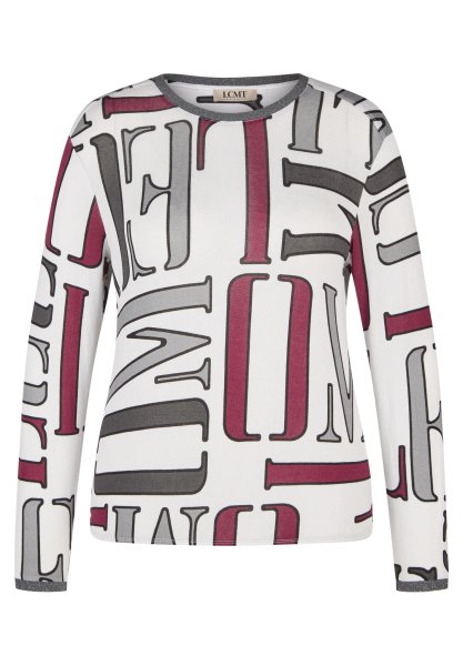 LECOMTE Bordeaux Glow Langarmshirt 10810285