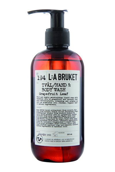 L:a Bruket 194 Hand & Body Wash Grapefruit Leaf 240 ml