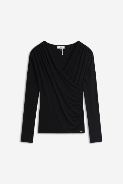 CINQUE Wrap-Top mit femininer Silhouette 10821029