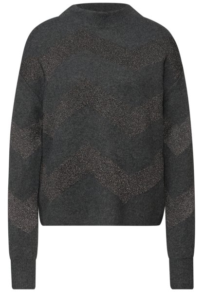 STREET ONE Glitzer Jacquard Pullover 10829375