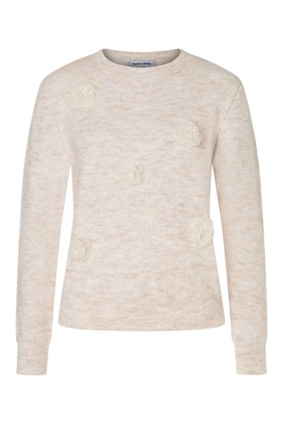MORE & MORE Pullover mit Blumen 10815547