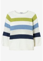 Vorschau: More & More gestreifter Sommer-Pullover 10836341