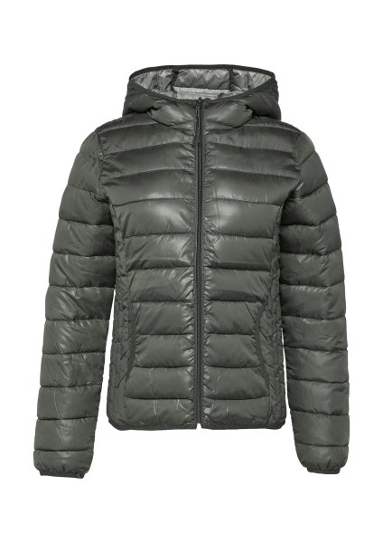 QS Gesteppte Outdoor-Jacke mit Kapuze 10761004