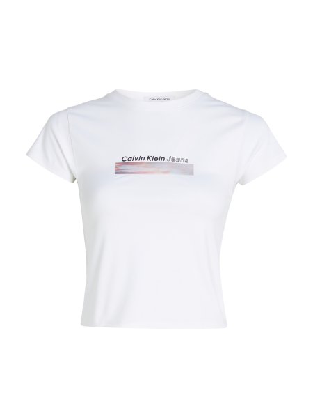 CALVIN KLEIN JEANS DIFFUSED BOX FITTED TEE 10734470