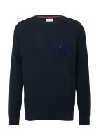 Vorschau: S.OLIVER Strickpullover mit Brusttasche und Druckknopf 10814441
