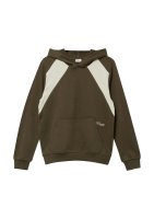 Vorschau: S.OLIVER Hoodie mit Kontrast-Details und großem Back-Print 10814502