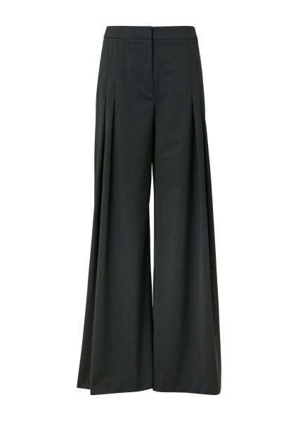COMMA Fließende Wide-Leg-Hose mit Bundfalten 10814836