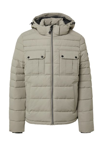 S.OLIVER Sportive Puffer-Jacke mit abnehmbarer Kapuze 10811176