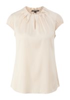 Vorschau: COMMA Satinbluse mit Raffung 10741742