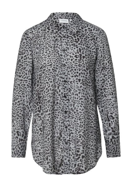COMMA Feine Longbluse mit Animalprint 10811270