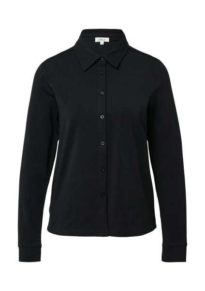 S.OLIVER Jerseybluse im Relaxed Fit 10811392