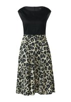 Vorschau: S.OLIVER BLACK LABEL Ausgestelltes Etuikleid mit Leo-Rock 10831836