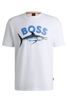 Vorschau: BOSS ORANGE T-Shirt mit Foto-Print 10817816