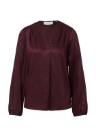 Vorschau: COMMA Viskose Bluse mit elastischen Bündchen 10814799