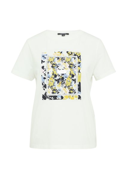 COMMA Jersey-T-Shirt mit Artwork 10794312