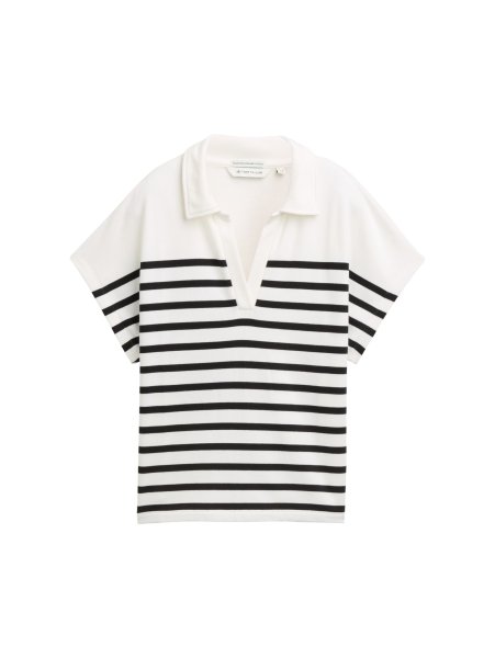 TOM TAILOR Sweatshirt in Polo-Optik 10810365