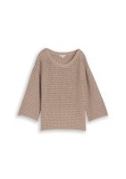 Vorschau: Tom Tailor Loose Fit Strickpullover mit Lochmuster 10847869
