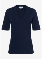 Vorschau: More & More T-Shirt mit V-Ausschnitt 10828828