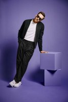 Vorschau: LACOSTE Strickjacke Collegekragen 10804176