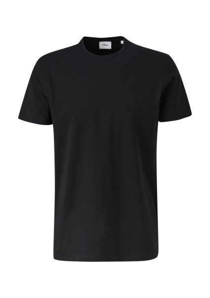 S.OLIVER BLACK LABEL T-Shirt aus Baumwollstretch 10746336