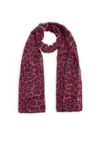 Vorschau: CODELLO Schal aus recyceltem Polyester mit Leomuster 10810699