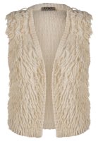 Vorschau: LECOMTE Lace Check Strickweste 10810267