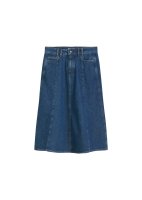 Vorschau: MARC O´POLO DENIM Midi-Jeansrock aus reiner Baumwolle 10801710