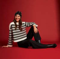Vorschau: LECOMTE Zebra Noir Pullover 10810271