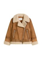 Vorschau: MARC O´POLO DENIM Velourslederjacke 10829911