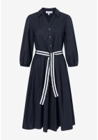 Vorschau: More & More Hemdblusenkleid mit Streifengürtel 10828805