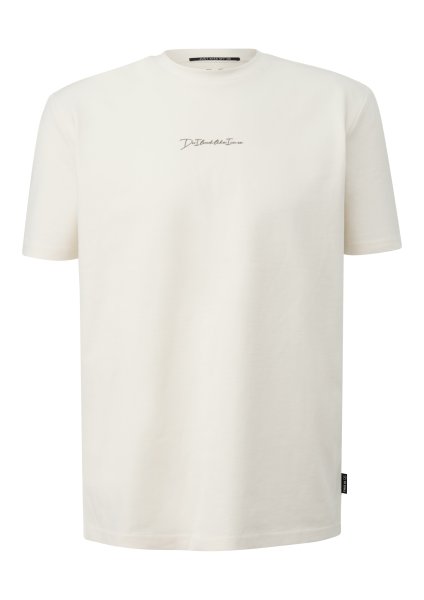 QS T-Shirt in kompakter Jerseyware mit Druck 10817214