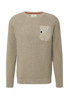 Vorschau: S.OLIVER Strickpullover mit Brusttasche und Druckknopf 10814441