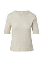 Vorschau: S.OLIVER Kurzärmeliger Strickpullover mit Rippbündchen 10811374