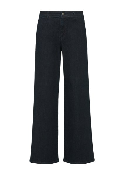 COMMA Jeans-Hose mit Waschung und Wide Leg im Loose Fit 10788425