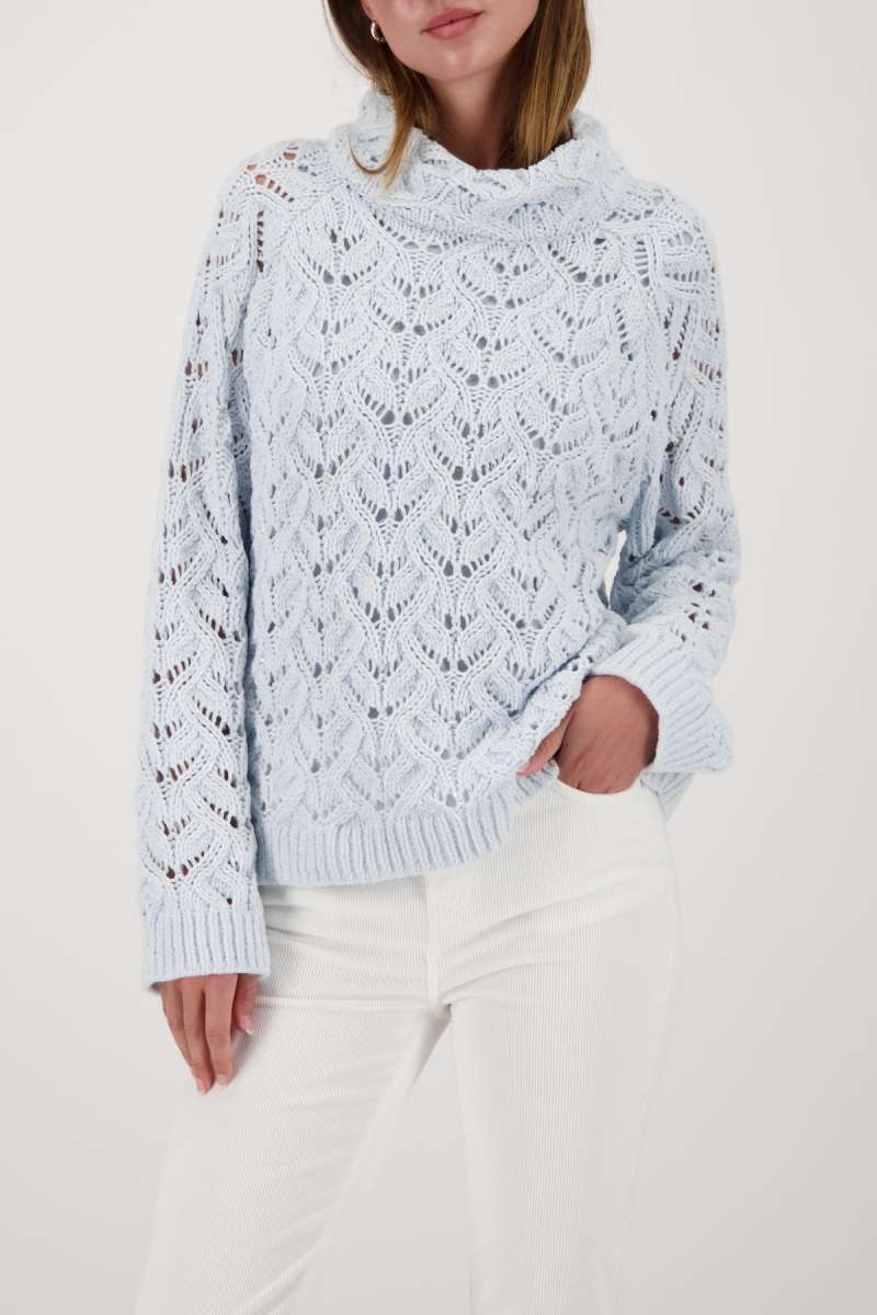 Produktbild von Monari Pullover, Steel Melange - Hartmann Mode Shop