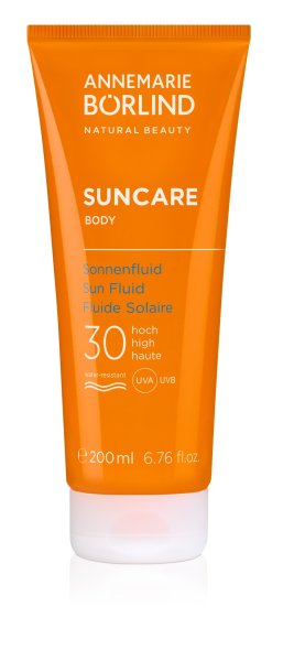 ANNEMARIE BÖRLIND SUNCARE BODY Sonnenfluid LSF 30