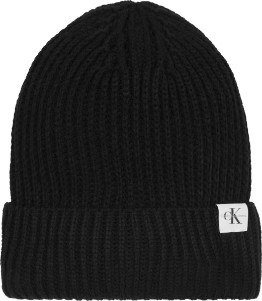 CALVIN KLEIN MONOGRAM RIB BEANIE 10716927