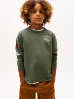 Vorschau: TOMMY HILFIGER Fleece-Sweatshirt mit TH-Wappen-Muster 10805200