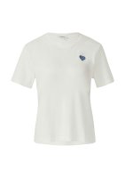 Vorschau: S.OLIVER T-Shirt aus Interlockjersey mit kleinem Patch 10811368