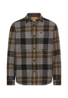 Vorschau: CAMEL ACTIVE Langarm Shirt aus reiner Baumwolle mit Kent-Kragen und Brusttaschen 10814188