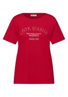 Vorschau: Street One T-Shirt mit Rundhals und Wording 10839801