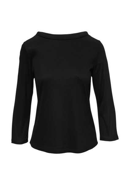 S.OLIVER BLACK LABEL Jersey-Shirt mit Rundhalsausschnitt 10792741