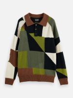 Vorschau: SCOTCH & SODA Patchwork Pullover 10804414