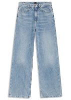 Vorschau: Boss Orange Regular-Fit Jeans mit weitem Bein aus hellblauem Denim 10848195
