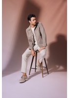 Vorschau: Marc O´Polo Kurzarm-Pullover regular aus Bio-Baumwolle und Leinen 10844591