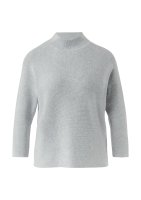 Vorschau: COMMA Strickpullover mit Stehkragen und 3/4-Fledermausärmeln 10811266