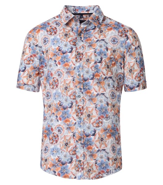 CASA MODA Kurzarmhemd Floraler Print 10793399